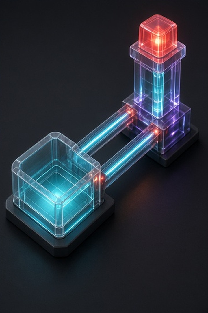 A separate public-information beacon beyond the private app chamber